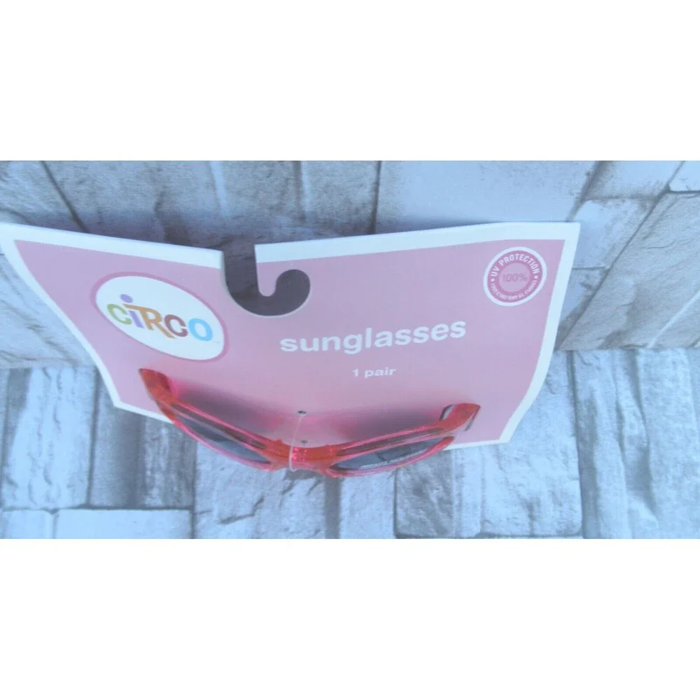 NEW by CIRCO, CHILDREN'S SUNLASSES(1PAIR) COLOR WATERMELON, 100% UV PROTECTION,